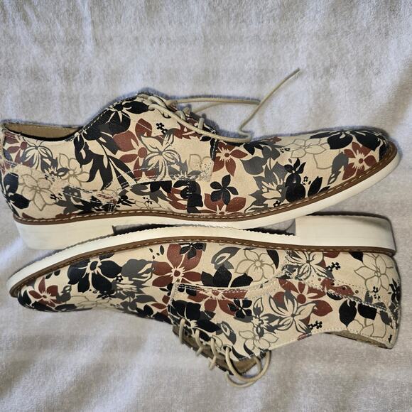 STACY ADAMS EUC Spring Summer Floral Plain Toe Derby Wedding Shoes - Men\'s 12M main image 8